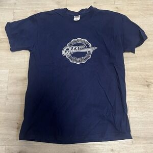 GREAT Gang Resistance Education Training Shirt Mens L Vtg DARE Boston Police BPD